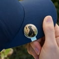 thumbnail image 5 of Black Labrador Retriever Dog Puppy Golf Hat Clip With Magnetic Ball Marker, 5 of 7