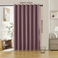 KINGSS Panels Total Shade Patio Door Curtain HeavyDuty Full Light
