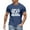 Dark Blue, variant on Big and Tall Shirts for Men Casual Soft And Comfortable Small Printed T Shirt With Rund Neck Short Sleeves Shirts for Man T Shirt Pack Men Custom Mens Pack Mens Large Tall Long 2XL