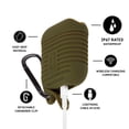 thumbnail image 3 of Pelican Protector AirPods Generation 2 and AirPods Generation 1 Case - IPX7 Waterproof AirPods Case - Olive Green, 3 of 6