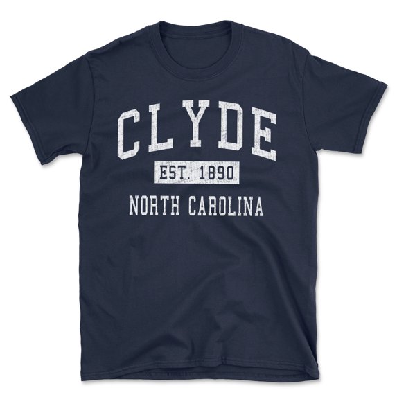 Clyde North Carolina Classic Established Men's Cotton T-Shirt