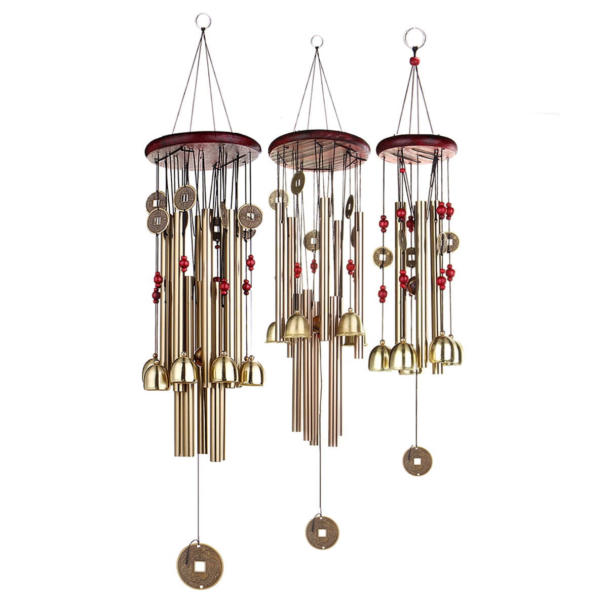 Wind Chimes Outdoor Garden Yard Bells Hanging Charm Decor Windchime ...