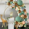 thumbnail image 4 of 167Pcs Blue Balloon Garland Arch Kit Reusable Birthday Balloon Set Latex Ocean Blue Gold Balloons Prop Decoration Balloon Party Background Balloon for Wedding Party Birthday, 4 of 7