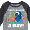 thumbnail image 3 of Disney Finding Dory - There's Always A Way - Toddler & Youth Raglan Graphic T-Shirt, 3 of 5