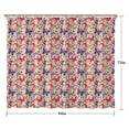 thumbnail image 5 of Butterfly Colorful Wing Pattern Shower Curtain 84"x72" ,Bathroom Decorative Shower Curtains Set with 12 Hooks,Modern Waterproof Washable Shower Curtain, 5 of 6