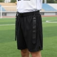 thumbnail image 4 of Hfppkn 2 Pack Flag Football Waist Belt Set with 2 Flags Audible Pop for Adult Recreational Play 120cm Black, 4 of 7