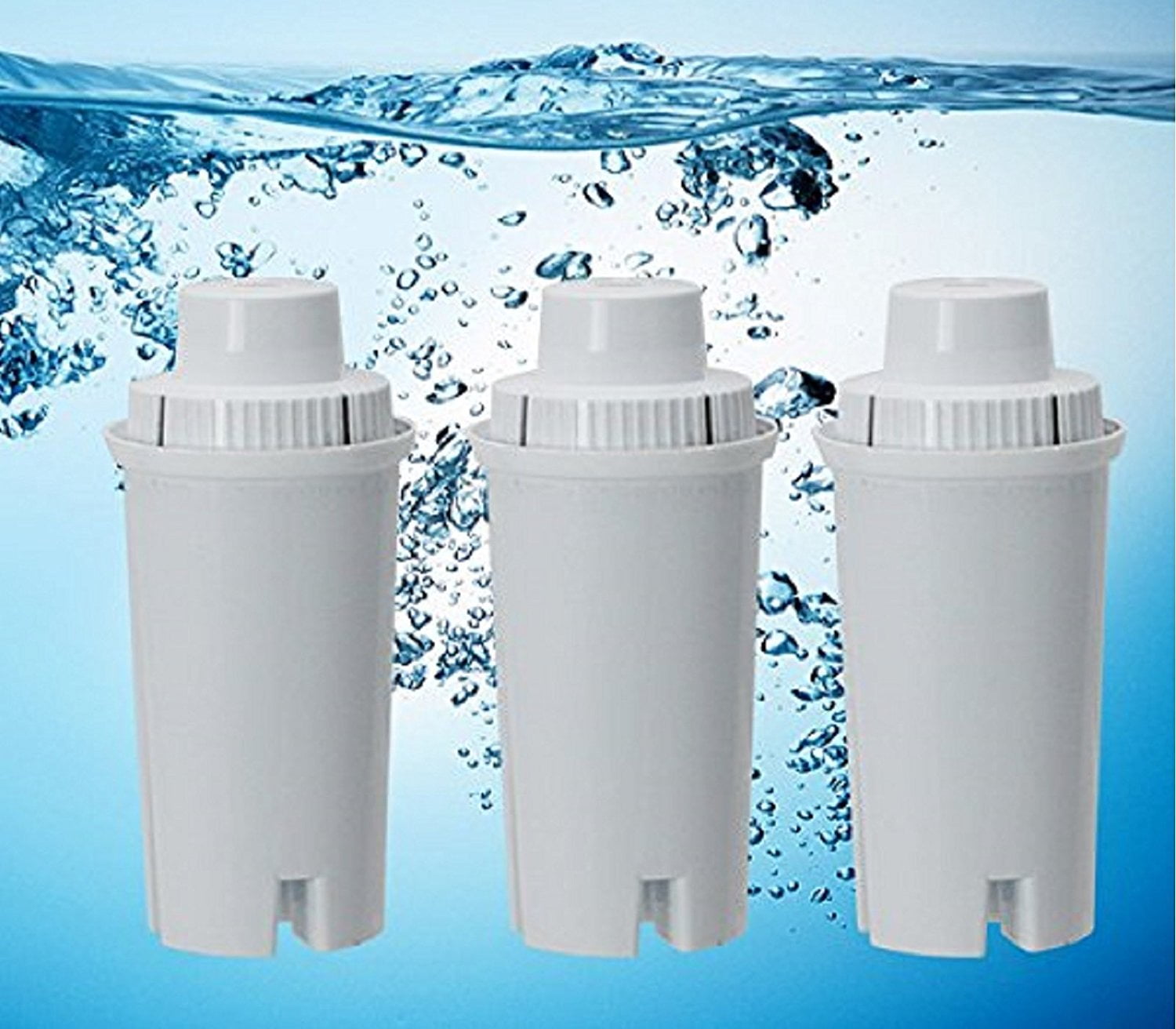3-Pack Fits Brita Pitcher Vitev Alkaline Water Replacement Filter 