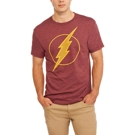 Flash Men's Logo Graphic T-Shirt, up to Size 3XL (Best T Shirt Logos)