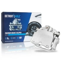 Detroit Axle - Rear Left Brake Caliper w/Bracket Replacement for Chevrolet GMC Silverado Sierra 1500 Tahoe Yukon Cadillac Escalade