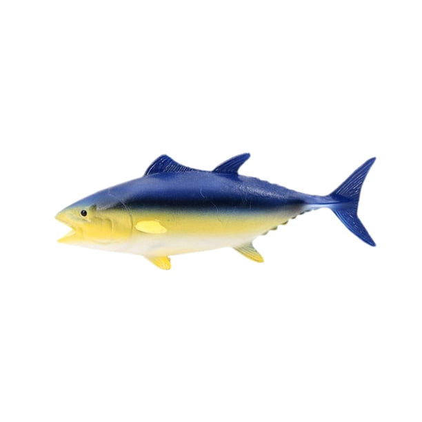 Visland Bluefin Tuna Figure Realistic Shape Solid Model Educational Toy ...