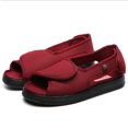 thumbnail image 1 of Diabetic Slippers Adjustable Open Toe Swollen Feet Slipper for Elderly Arthritis, 1 of 5