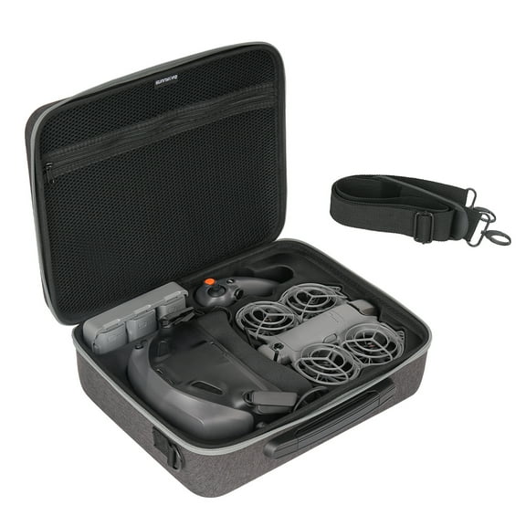 Large Storage Case for DJI NEO 2 Goggles N3, Portable Travel Carrying Case Shoulder Bag for Neo 2, Goggles N3, RC Motion 3 Controller, Batteries Charging Hub Drone Accessories Organizer