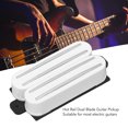 thumbnail image 3 of Double Coil Pickup, Hot Rail 2 Dual Blade Pickup Less Interference With Wire For ST TL Electric Guitars, 3 of 8
