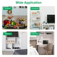 thumbnail image 6 of Linen Closet Organizers and Storage 4 Pack Closet Storage Bins Linen Closet Baskets for Closet Organization Foldable Closet Organizer Bins with Clear Window For Organizing Clothing Toys Beding, 6 of 12