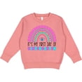 thumbnail image 2 of Inktastic Its My First Day of Kindergarten Toddler Sweatshirt, 2 of 4