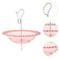 thumbnail image 6 of Kuntesetty Bird Feeder Birdhouse Decorative Unique Design Supplies Wind Holder Feeding Dish Red, 6 of 9