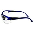 thumbnail image 3 of Global Vision Contender Bifocal Safety Glasses for Men or Women Blue Frame with Clear Lens ANSI Z87+ 1.0 to 2.5 (1.00), 3 of 9