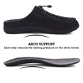thumbnail image 5 of Oyang Men's House Slippers, Memory Foam Slippers with Arch Support, Orthotic Shoes for Indoor Outdoor, 5 of 9