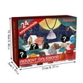 Fukaraa Fashion 2024 Christmas Advent Calendar 24 Day Rock Mining Blind