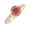 Yellow Gold, variant on 1.3 Carat Classic Side Stone Pave Set With Milgrain Diamond Engagement Ring (Heirloom Quality) 14K Rose Gold w/a 1 CTW Black Natural Diamond Size: 9