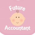 thumbnail image 4 of Inktastic Future Accountant Occupation Boys or Girls Baby Bib, 4 of 4