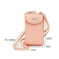 thumbnail image 4 of Women‘s Large Capacity Mobile Phone Bag Small One Shoulder Cross Zipper Bag Multi Function Long Hand Bag Women‘s Wallet, 4 of 11