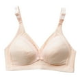 thumbnail image 2 of Women Cotton Nursing Bra Open Buckle No Steel Ring Pregnant Underwear, 2 of 2