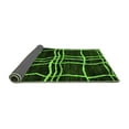 thumbnail image 2 of Ahgly Company Indoor Rectangle Abstract Green Modern Area Rugs, 8' x 10', 2 of 4