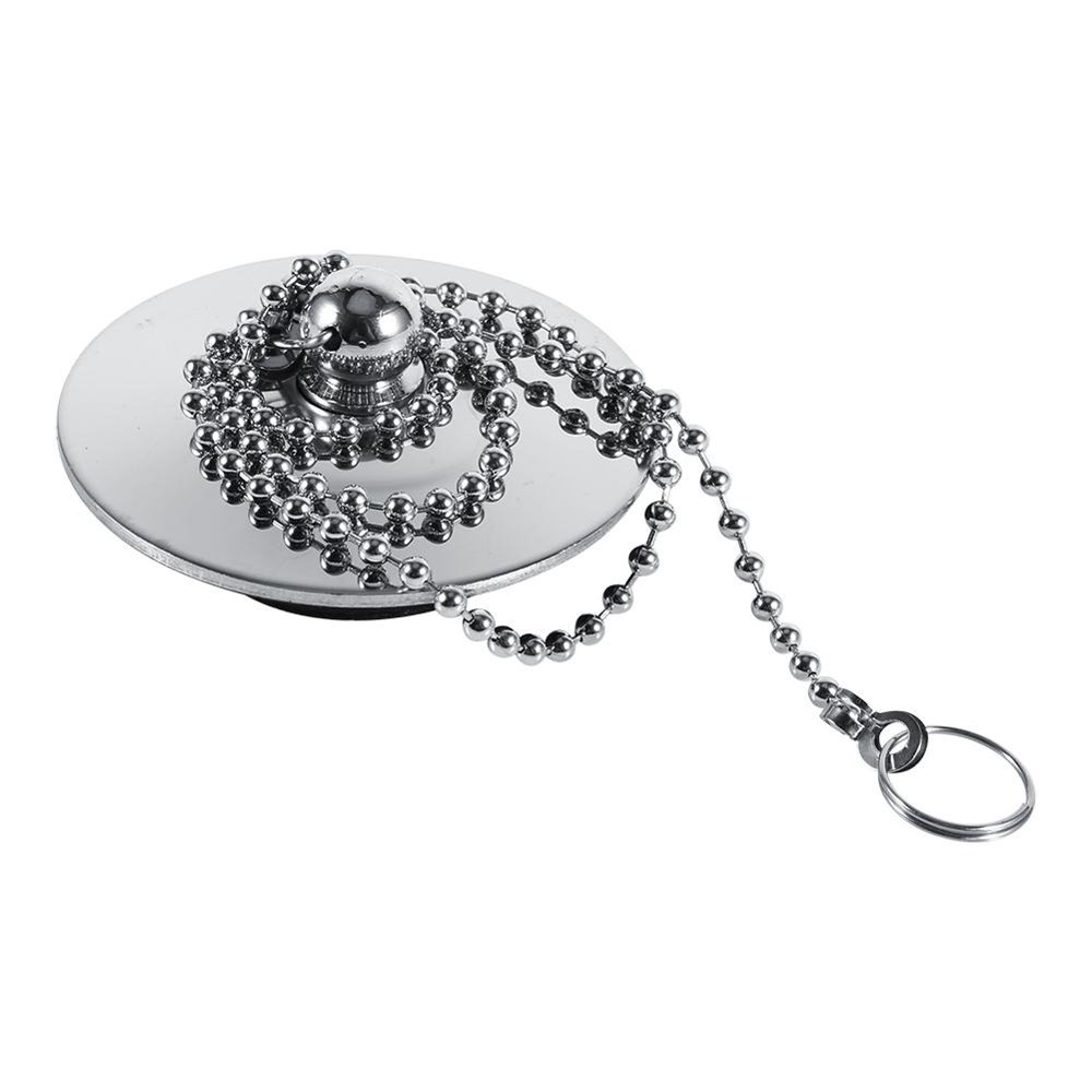YLSHRF Chrome Kitchen Sink Bathroom Bathtub Drain Cover Stopper Solid