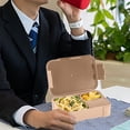 thumbnail image 3 of Hot Food Lunch Box,Mini Lunch Box Microwaveable Students Compartment Sealed Lunch Box Snack Box,Backpack with Lunch Box,Lunch Box with Compartments,Hot Lunch Box, 3 of 6