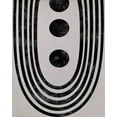 thumbnail image 2 of Santiago, Daniela 20x24 White Modern Wood Framed Museum Art Print Titled - Tubular Abstract, 2 of 4