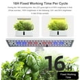 thumbnail image 4 of Shinysix Hydroponic,9 Pods Adjustable Kit Adjustable 15W LED Water Pods Adjustable 15W Indoor Water Tank Water Kit 9 Pods Tank  2L Water Tank, 4 of 6