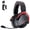 Black red, variant on 2.4GHz Wireless Gaming Headset for PS5, PS4, Switch, PC, Bluetooth 6.0 over Ear Gaming Headphones with Detachable Mic, HD Stereo Sound, 50mm Drivers, LED Digital Display, RGB Lighting, 100H Playtime