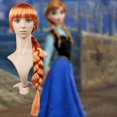 thumbnail image 3 of Película de dibujos animados figura Cosplay peluca sintética larga trenza peluca Halloween Navidad mujeres Cosplay fiesta disfraz peluca diaria, 3 of 8