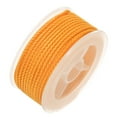 thumbnail image 3 of Nylon Thread Twine Beading Cord 2mm Extra-Strong Braided Nylon Crafting String 11M/36 Feet, Orange, 3 of 7