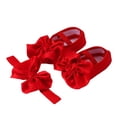 thumbnail image 2 of Aojekbee Baby Girl Mary Jane Flats Soft Non-Slip Walking Shoes with Bow Headband for Summer, 2 of 4