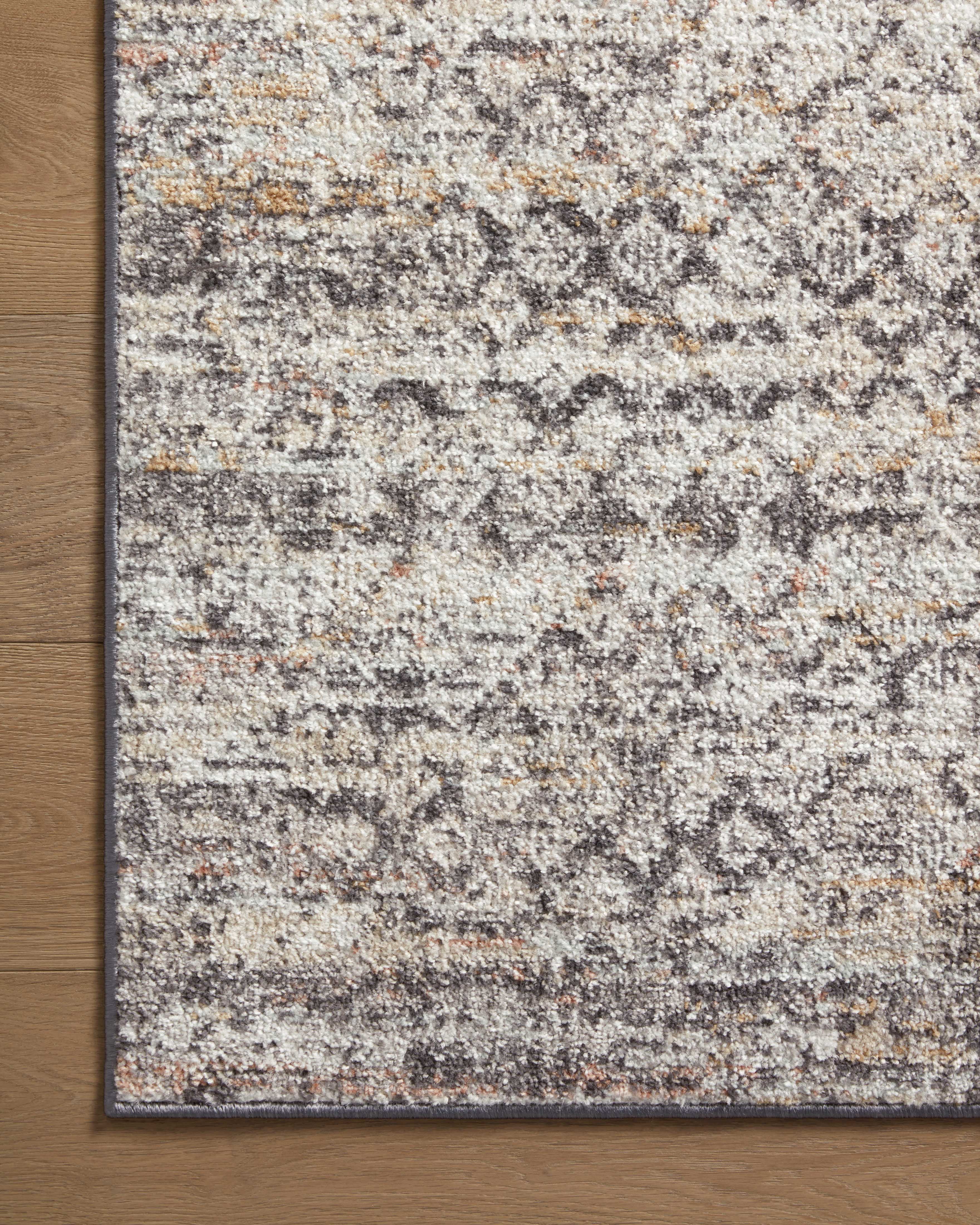 Loloi Monroe Grey / Multi 2'-6" x 4'-0" Accent Rug