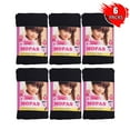 thumbnail image 2 of Mopas Girls Warm Classic Full Footed Stocking Pull-On Tights (6 Pairs of Black, S (1-3T)), 2 of 2