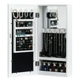 thumbnail image 2 of Tcbosik Jewelry Cabinet with Photo Storage and Build-in Makeup Mirror, Armoire Cabinet, Damp-proof Jewelry Organizer, Jewelry Wall Display Cabinet, White, 2 of 9