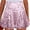 SL1, variant on Shorts for Women's Shorts Elastic Waist Pleated Ruffle Beach Casual Flowy Comfort Fit Shorts for Women Beige XL