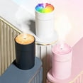 thumbnail image 1 of Bowayaoa Mini USB Humidifier with Ambient Light, Portable Cool Mist Humidifier for Office Bedroom Car, Aromatherapy Diffuser with Colorful Night Light, Quiet Auto Shut Off, 1 of 7