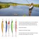 thumbnail image 5 of Juego de señuelos para aparejos de pesca diseño de equilibrio central aparejos de pesca antierosión compactos para lucios de agua dulce ANGGREK Otros, 5 of 8