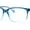 Blue, variant on Stylish Classic Thin Plastic Rectangular Horn Rim Reading Glasses Blue +1.00