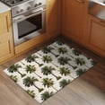 thumbnail image 3 of Date Palm Trees 2'x3' Washable Rug, Retro Summer Tropical Trees Plants Beige Non-Slip Soft Doormat Area Rugs for Entrance Bathroom Bedsides, Carpet for Kitchen Bedroom, Entryway Floor Mat, 3 of 9