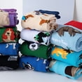 thumbnail image 3 of FARONZE Crew Cute Animal French Bulldog Socks, Suitable for Men and Women, 1 pair, 3 of 7