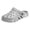 Grey, variant on Womens Mens Garden Clogs Shoes With Back Straps Unisex Gardening Slip on Work Nuring Sandals Beach Outdoor Water Slippers Comfortable Casual Green Size 6