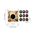 thumbnail image 5 of Christmas Fridge Magnet Music Player Set with 9 Vinyl Style Discs and USB C, Mini Vinyl Record Player-Inspired Magnetic Music Box with 9 NFC Discs and Phone-Free Playback., 5 of 6