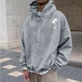 thumbnail image 1 of Sudadera con capucha para hombre, sudadera con capucha con letras estampadas, jersey de manga larga, sudadera con capucha para hombre, abrigo de poliéster, 1 of 4