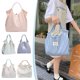 thumbnail image 4 of Bolso de lona con dibujos animados en relieve coreano para mujer, bolso de mano de gran capacidad para ir de compras al trabajo o ir al trabajo., 4 of 7