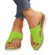 thumbnail image 2 of MKLEKYY Sandalias para Dama, Informales, de Suela Gruesa, de Tacón Medio, Cómodas, para Playa, para Verano, 2 of 4